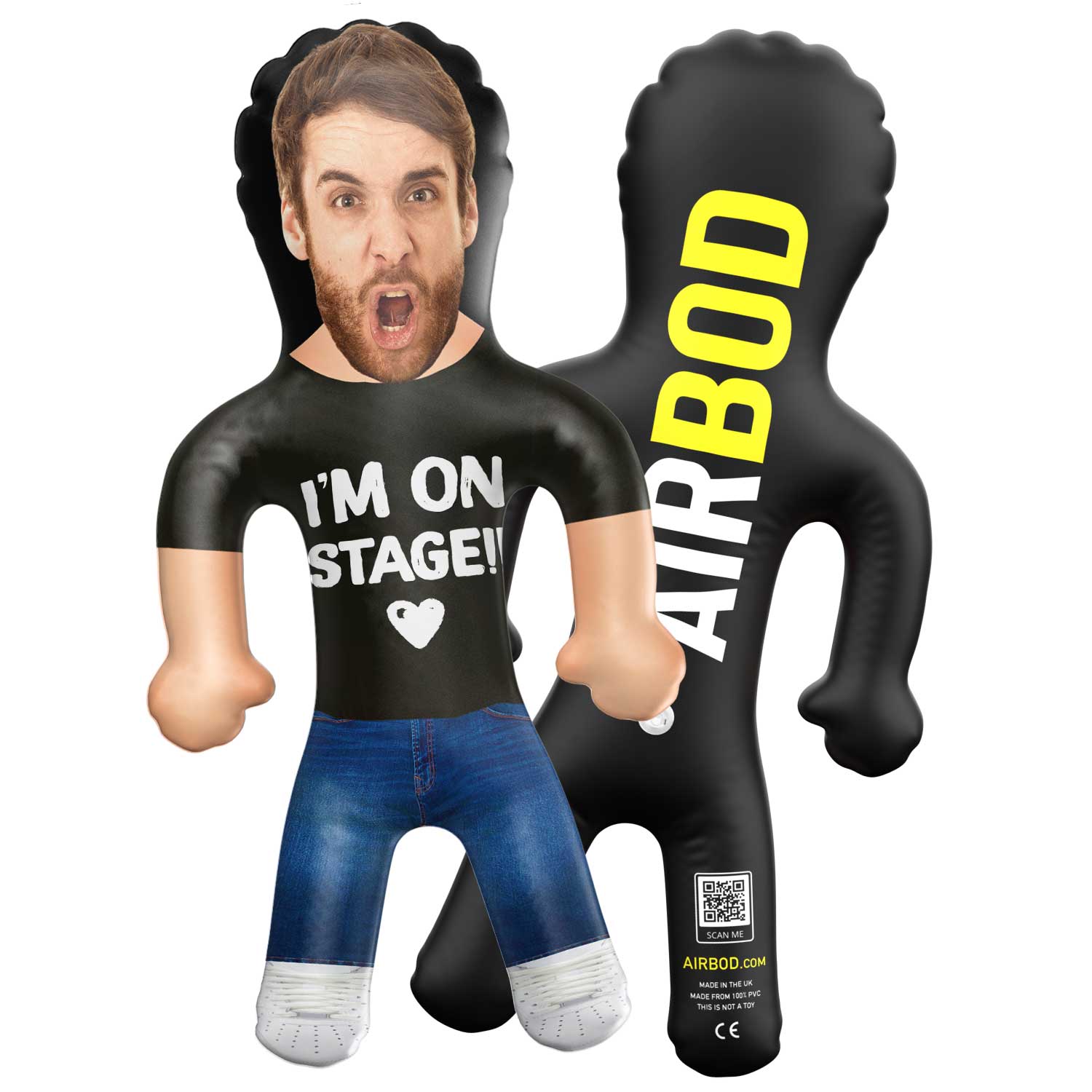 I'm On Stage!!! Blow Up Doll