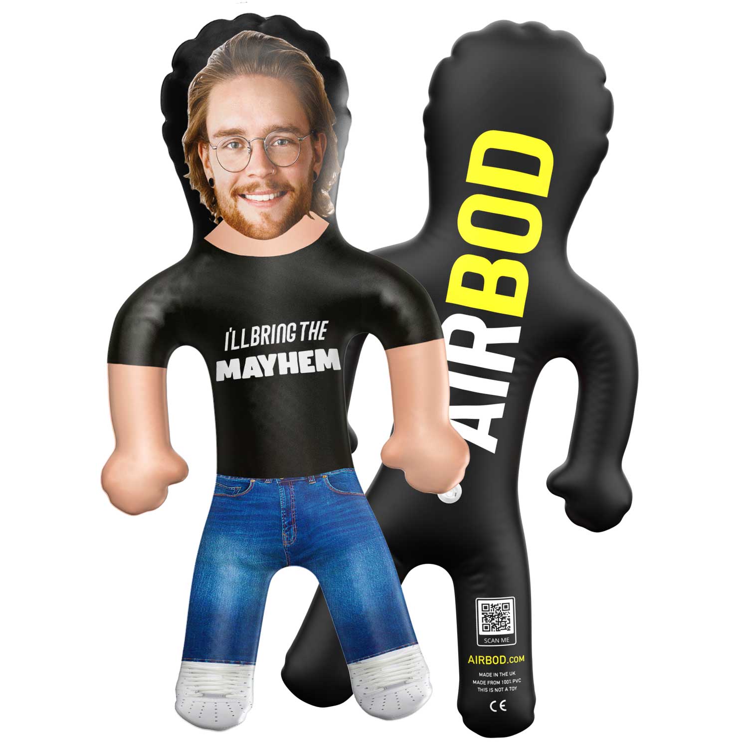 I'll Bring The Mayhem Blow Up Doll