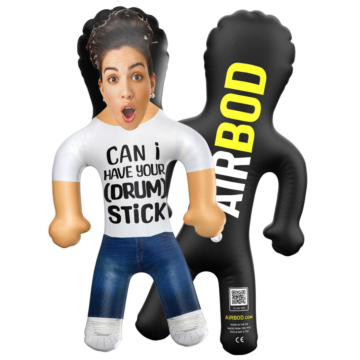 Can I Have Your (Drum) Stick Blow Up Doll