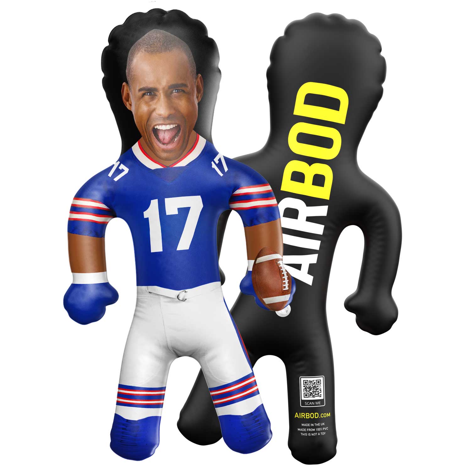 Buffalo Football Blow Up Doll