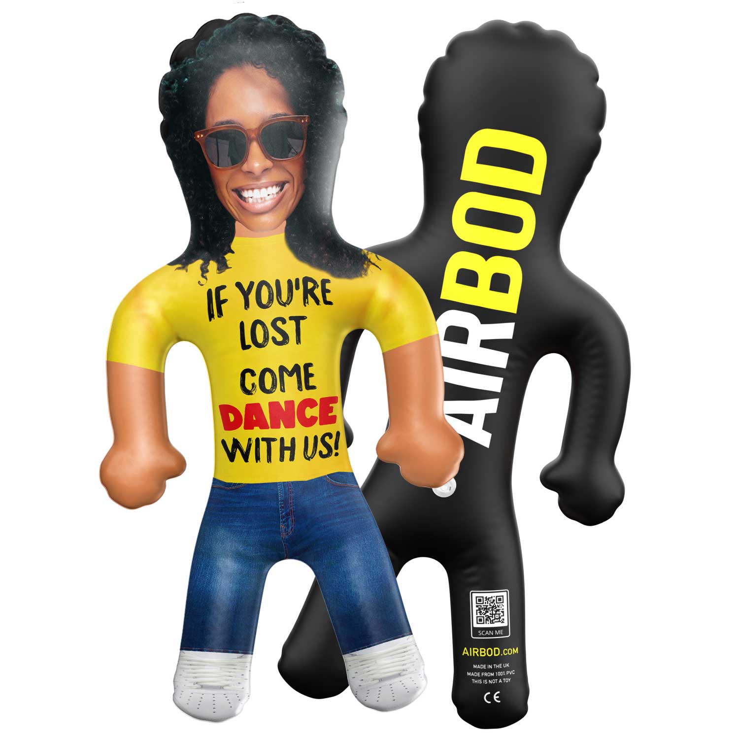 If Your'e Lost, Come Dance With Us! Blow Up Doll