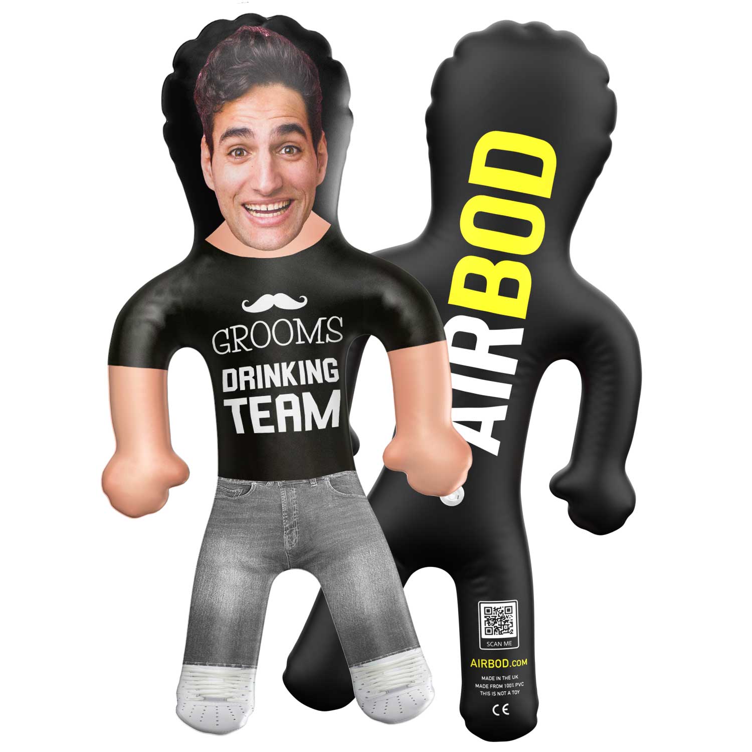 Groom's Drinking Team Blow Up Doll