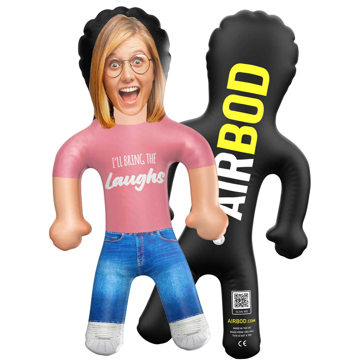 I'll Bring The Laughs Blow Up Doll