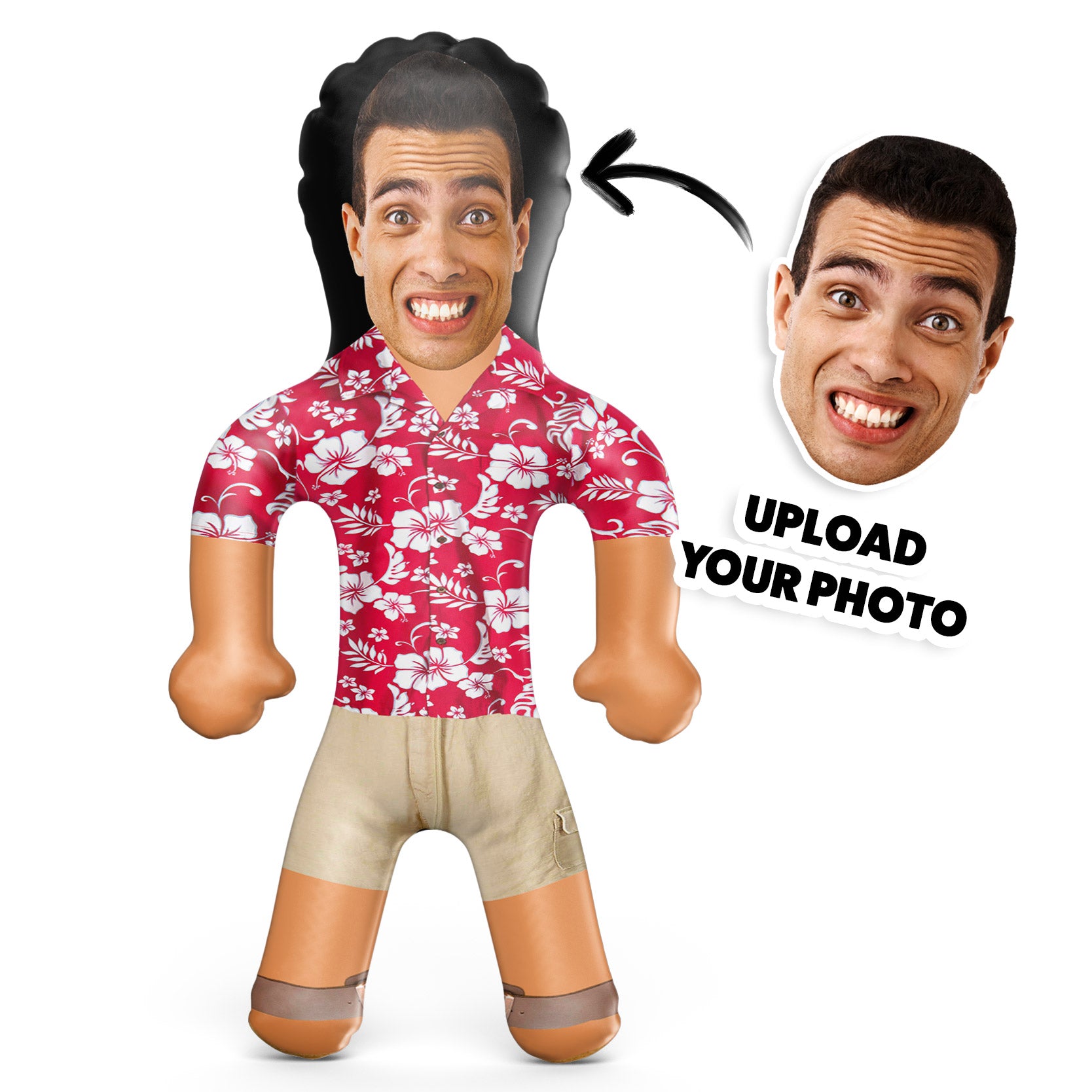 Hawaiian Shirt Blow Up Doll