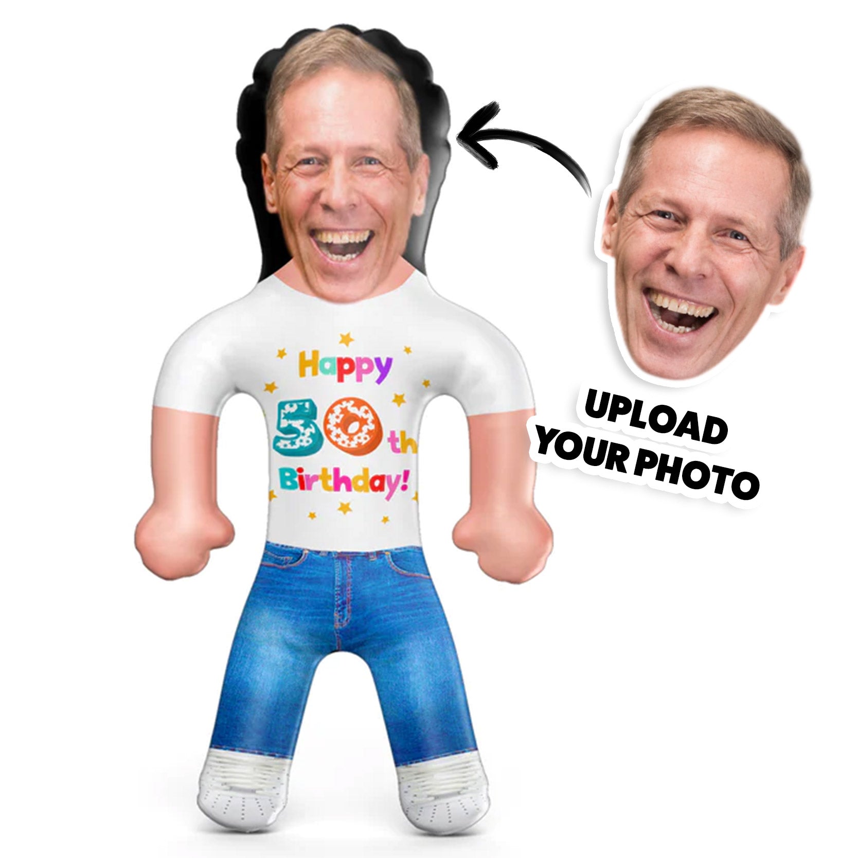 50th Birthday Blow Up Doll