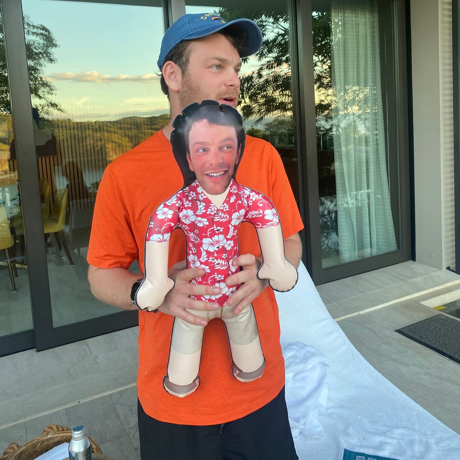 Hawaiian Shirt Blow Up Doll