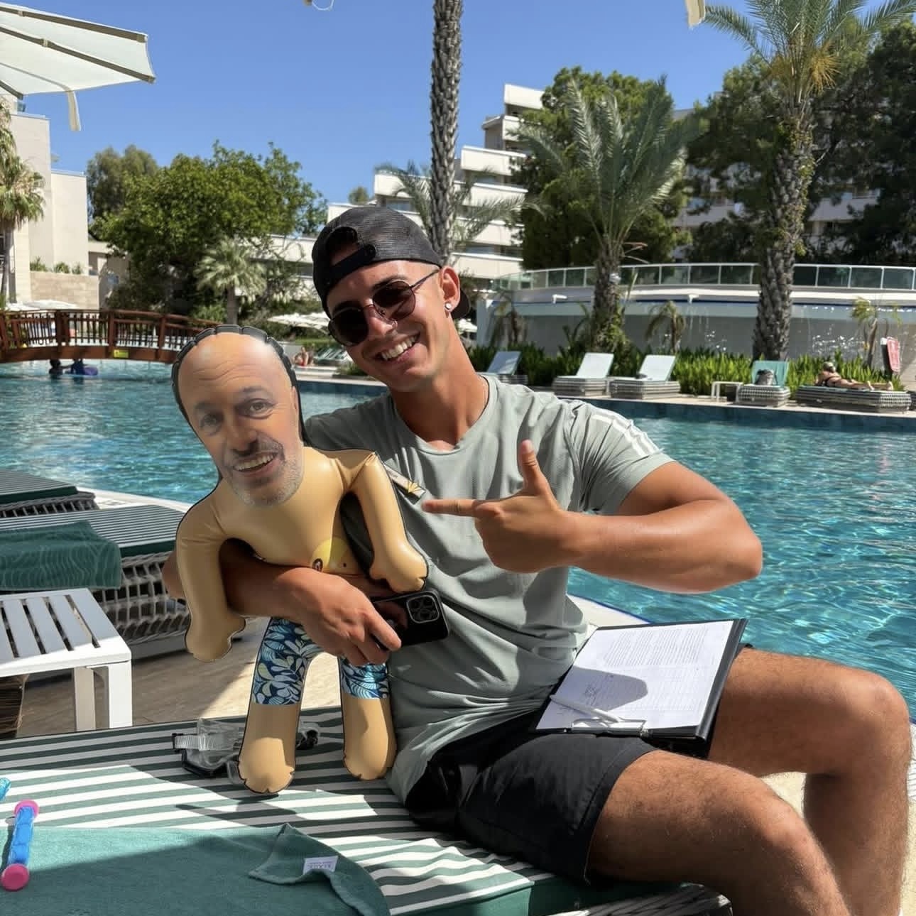 Rubber Duck and Swimshorts Boy Blow Up Doll