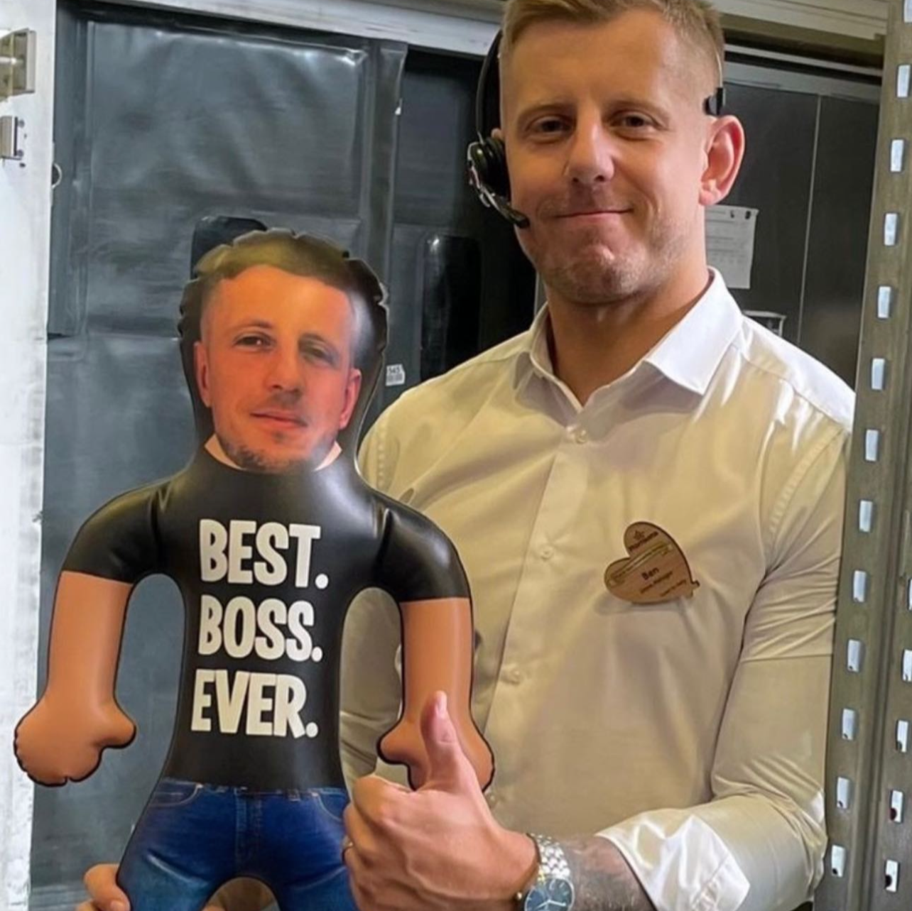 Best Boss Ever Blow Up Doll