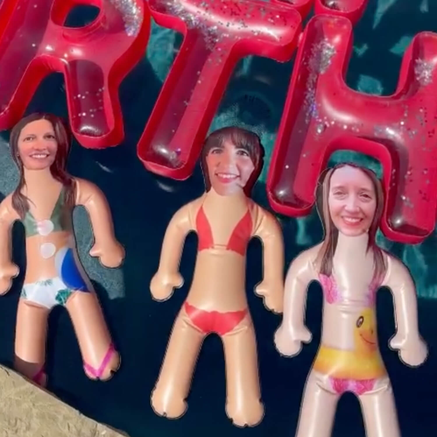 Bikini Babe Blow Up Doll