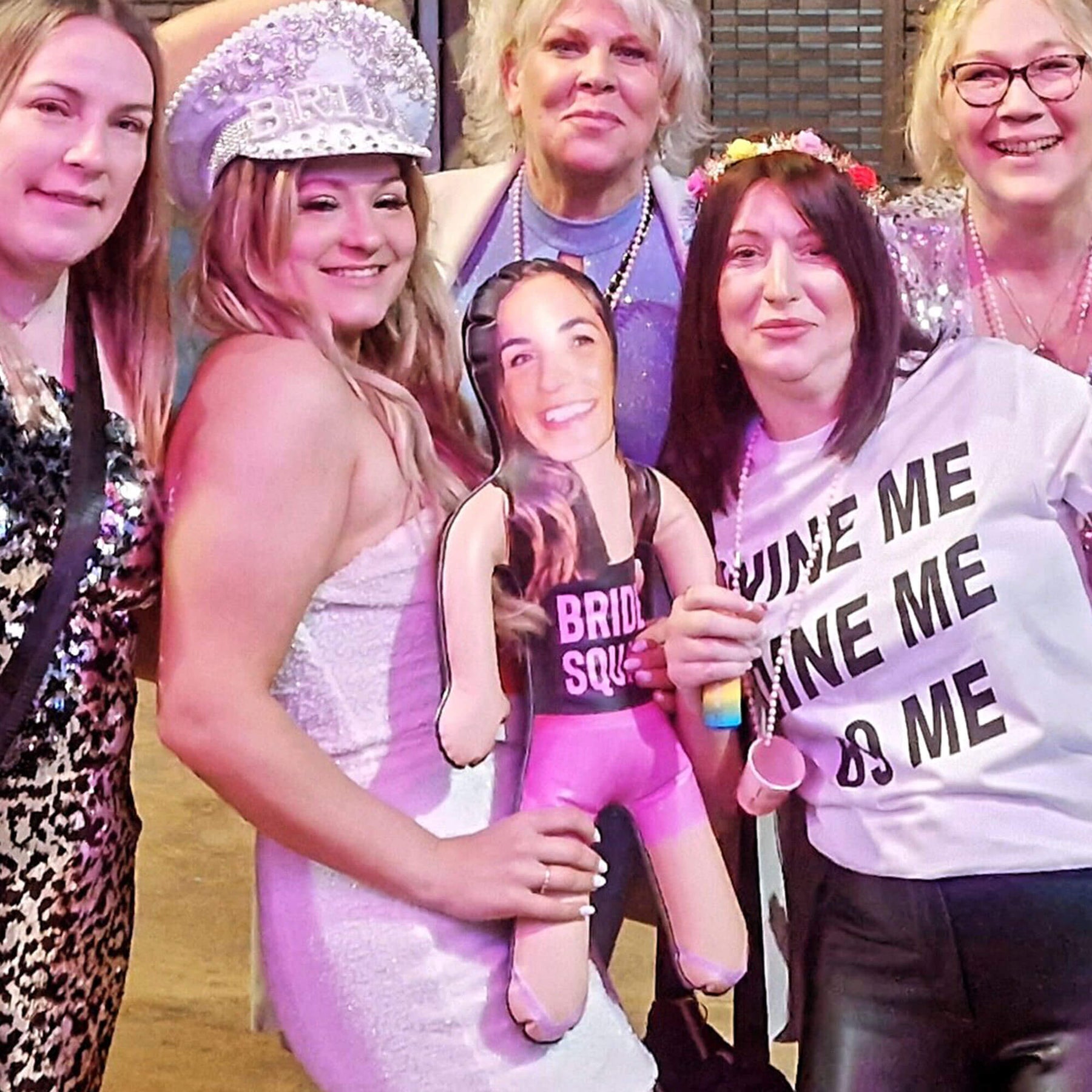 Bride Squad Tutu Outfit Blow Up Doll