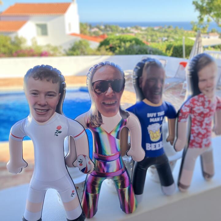 1970s Disco Girl Blow Up Doll