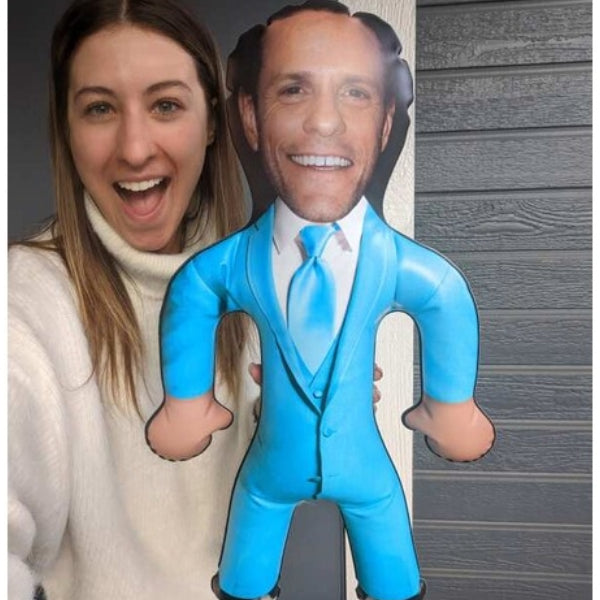 Blue Suit Blow Up Doll