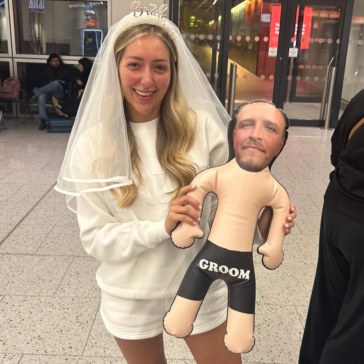 Groom Trunks Blow Up Doll