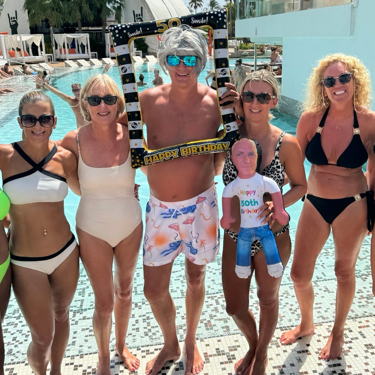 50th Birthday Blow Up Doll