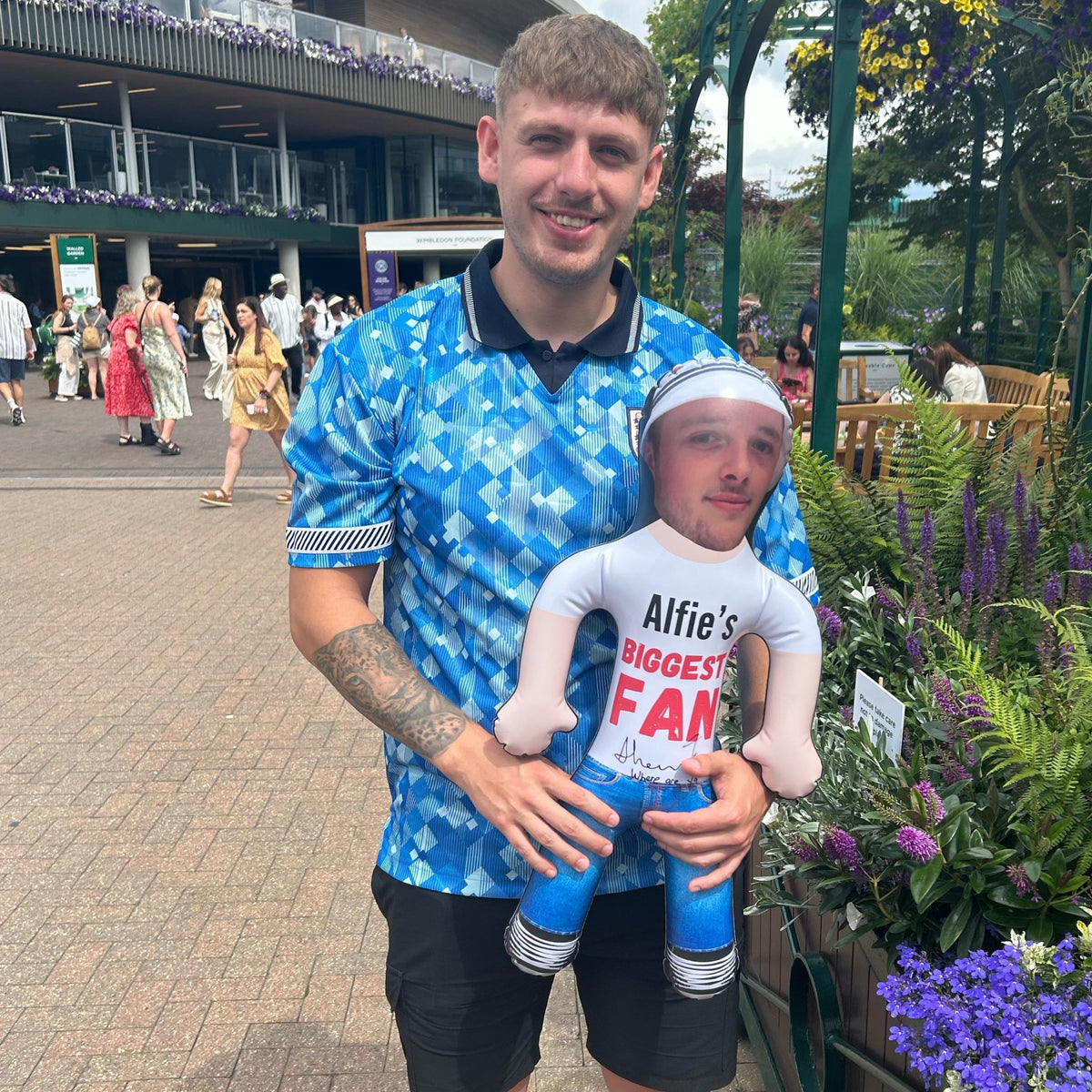 *Your Name's*  Biggest Fan! Blow Up Doll