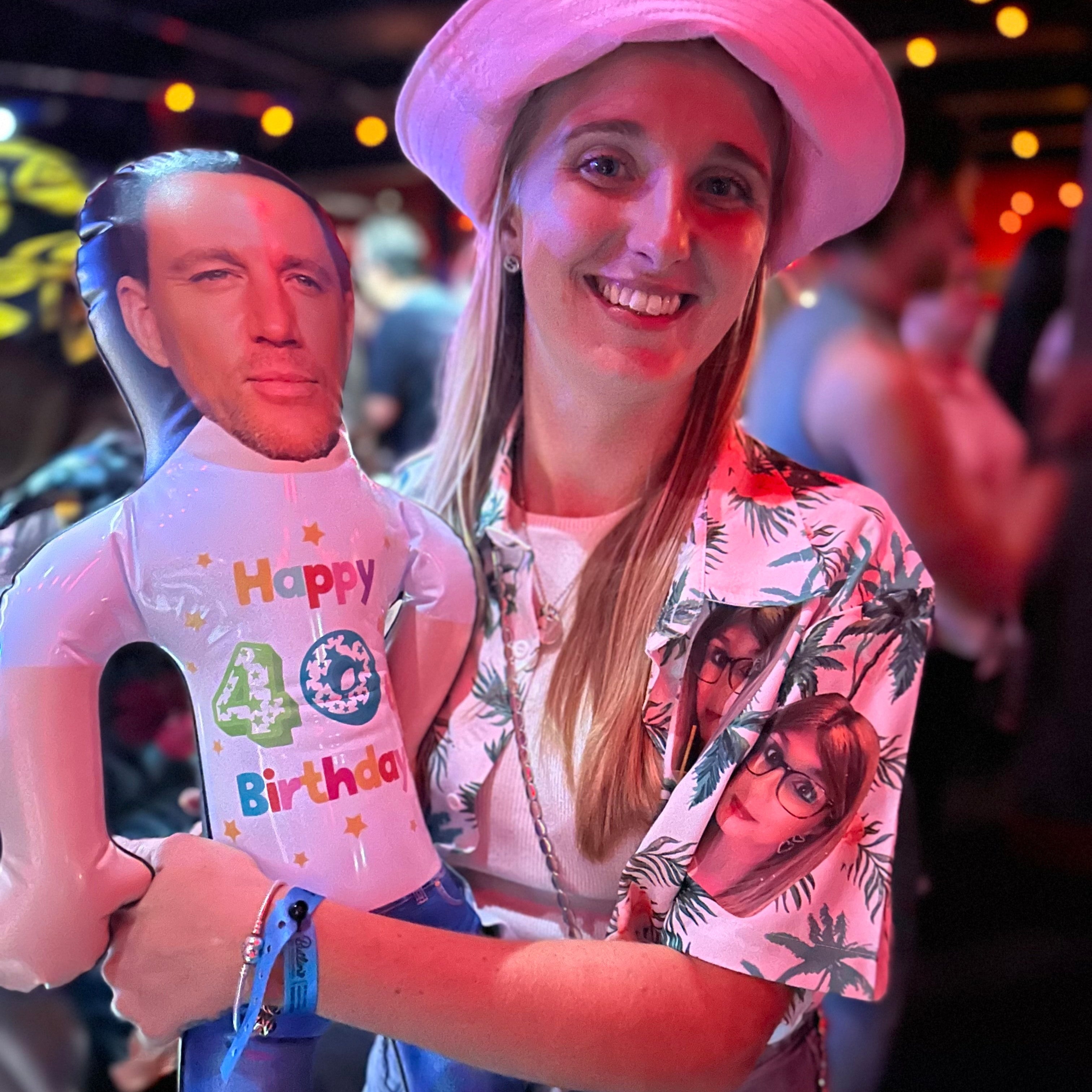 40th Birthday Inflatable Doll
