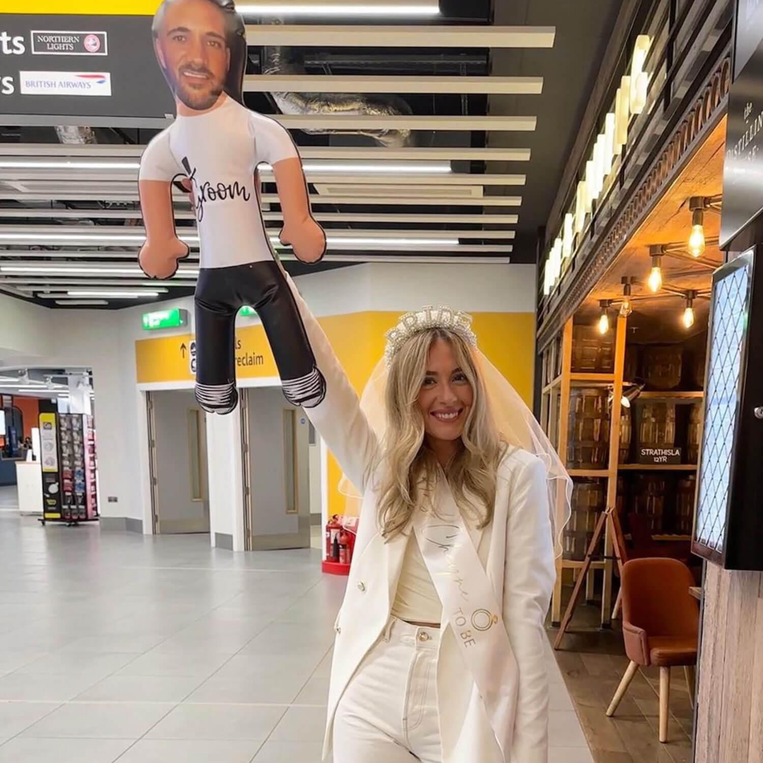 Groom T Shirt Blow up Doll