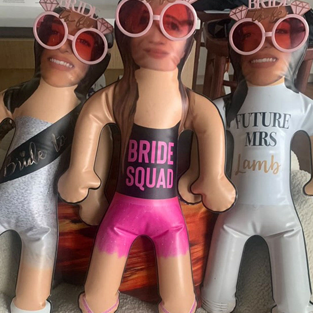 Bride Squad Tutu Outfit Blow Up Doll