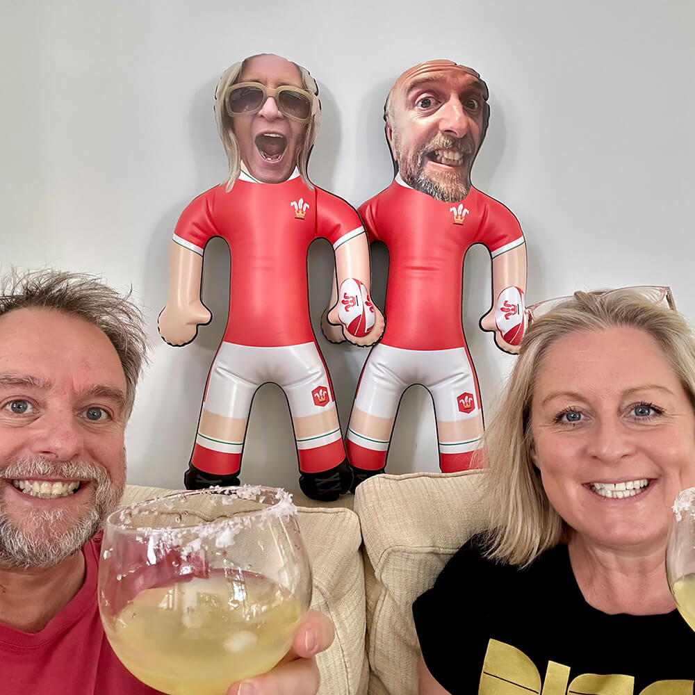 Wales Rugby Kit Blow Up Doll