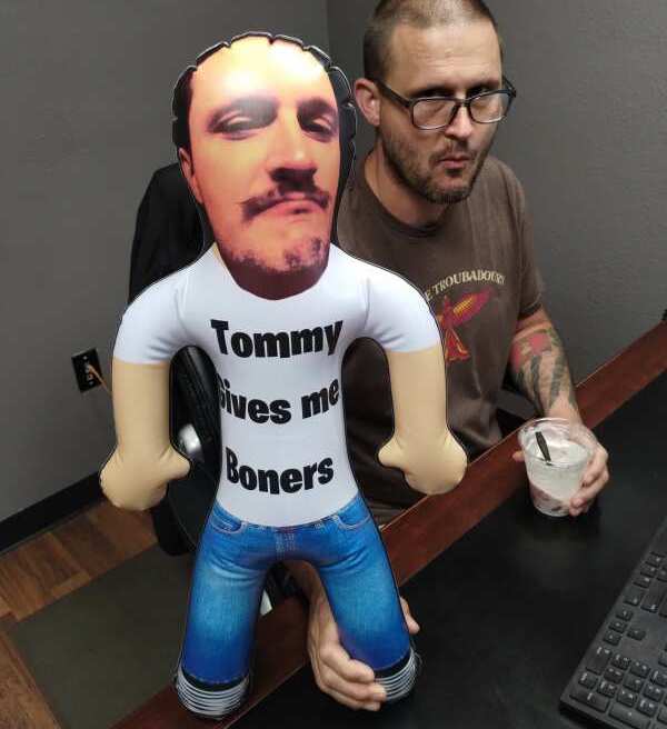 *Your Message Here* Inflatable Doll