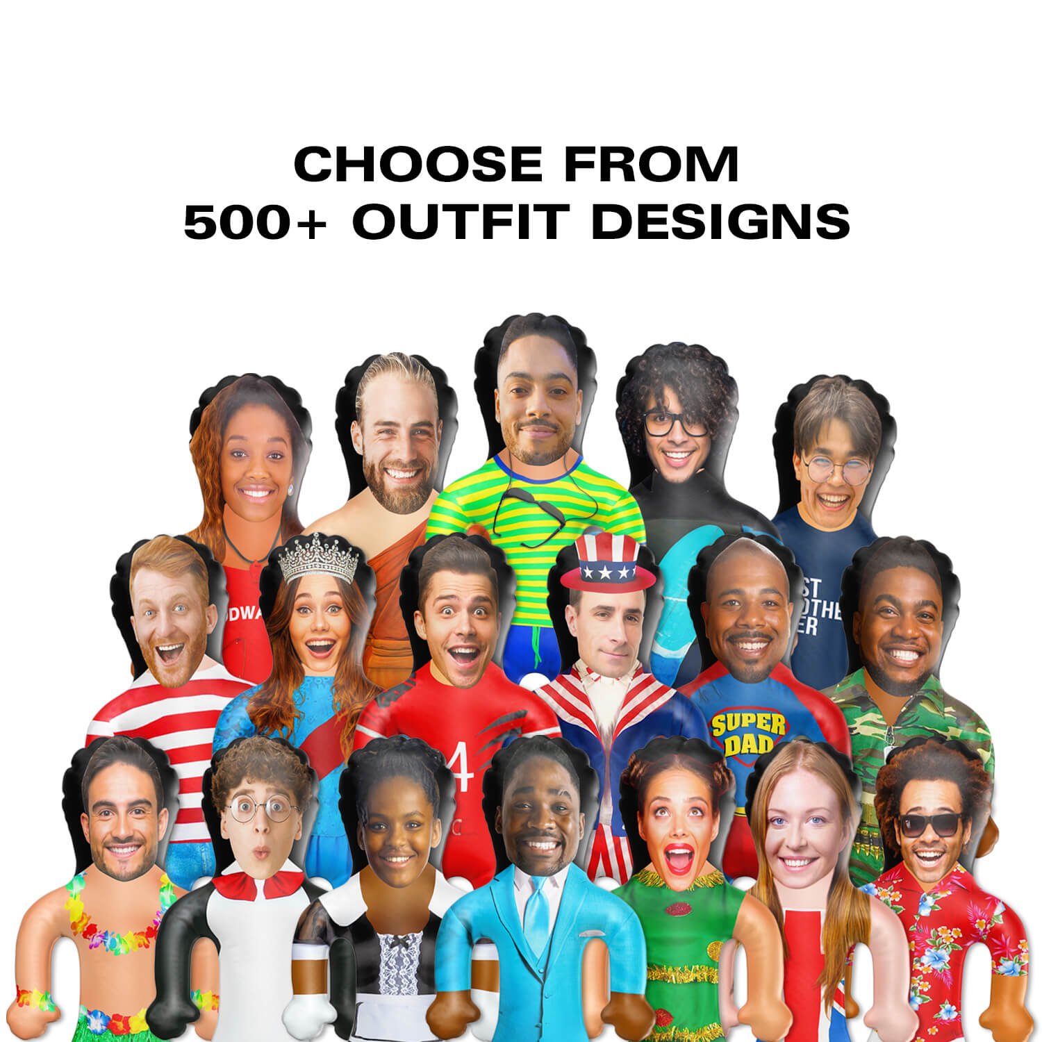 Grandma Outfit Blow Up Doll