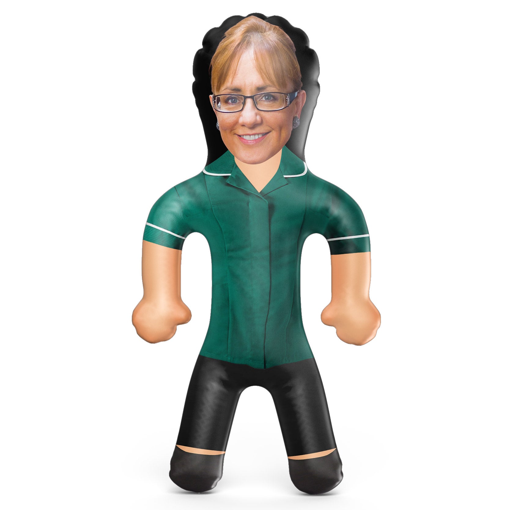 Nurse Uniform Dark Green Blow Up Doll