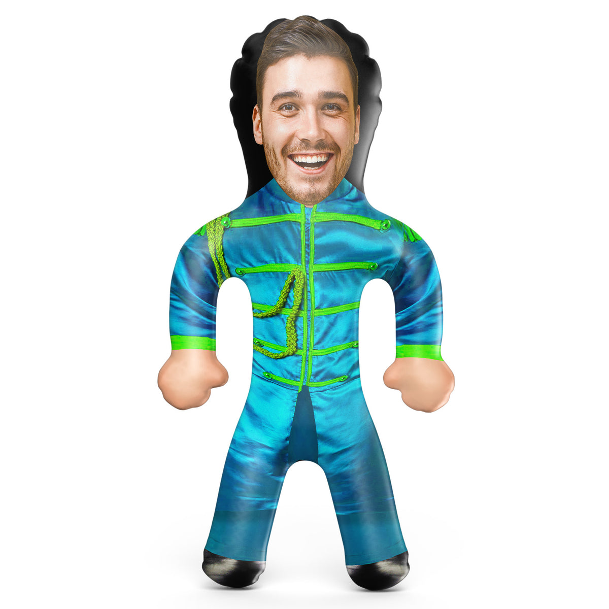 Rock Band Blue Blow Up Doll