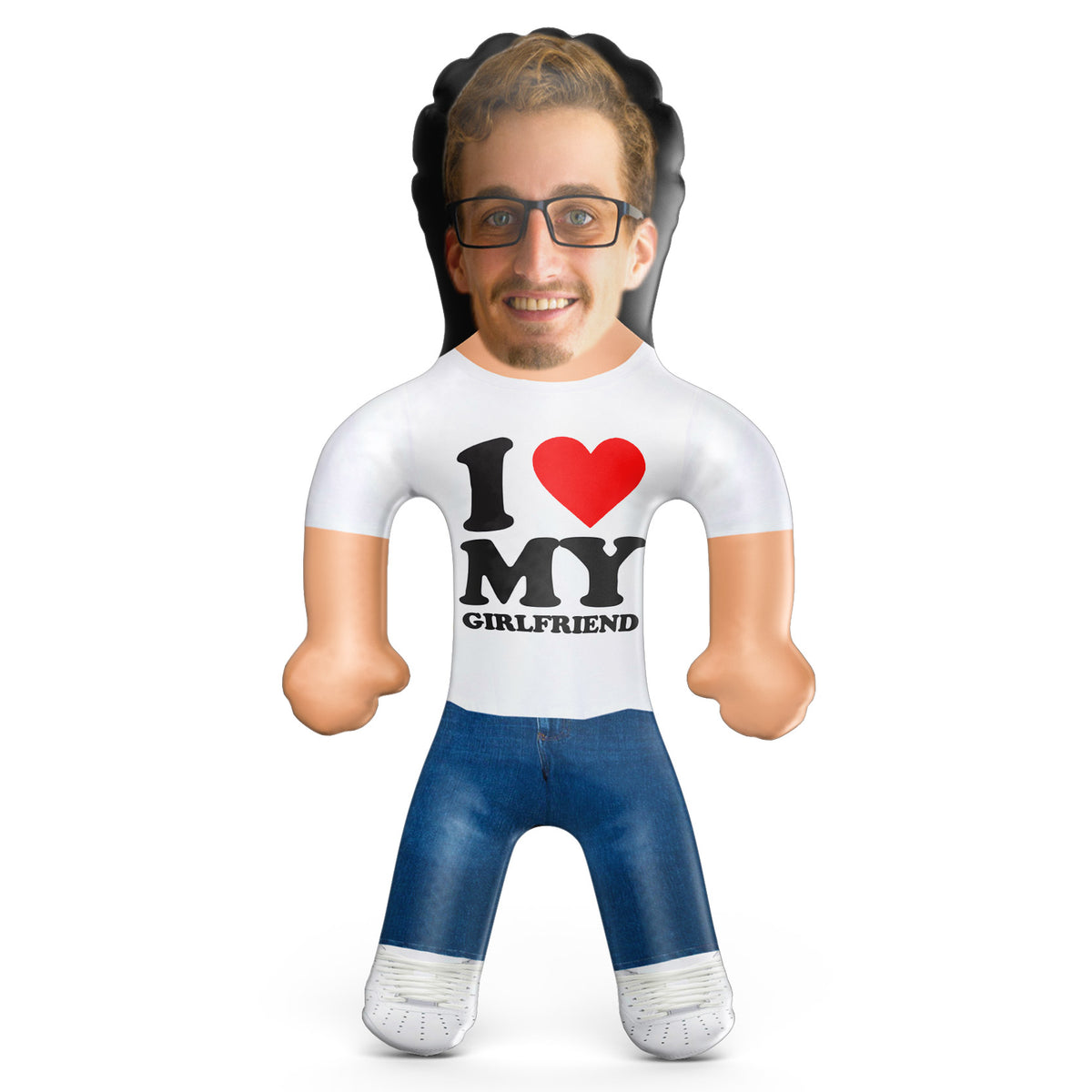 I Heart My Girlfriend Blow Up Doll