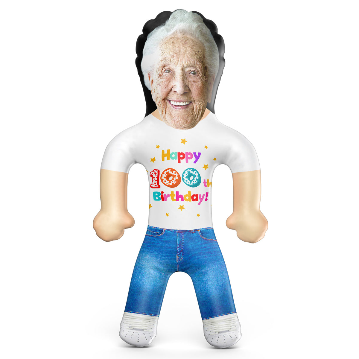 100th Birthday Blow Up Doll