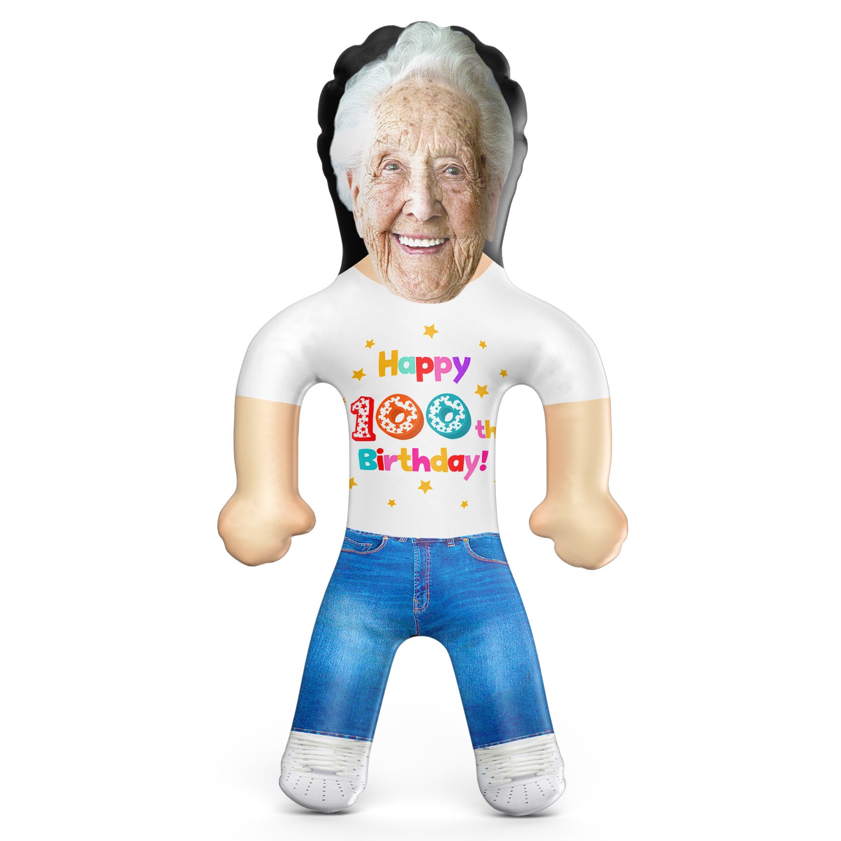 100th Birthday Blow Up Doll