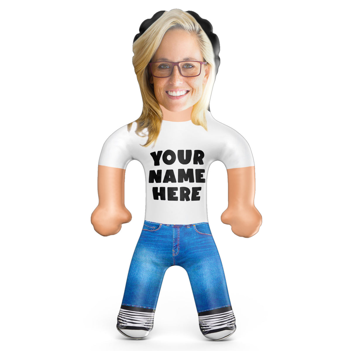 *Your Name* T-Shirt Blow Up Doll