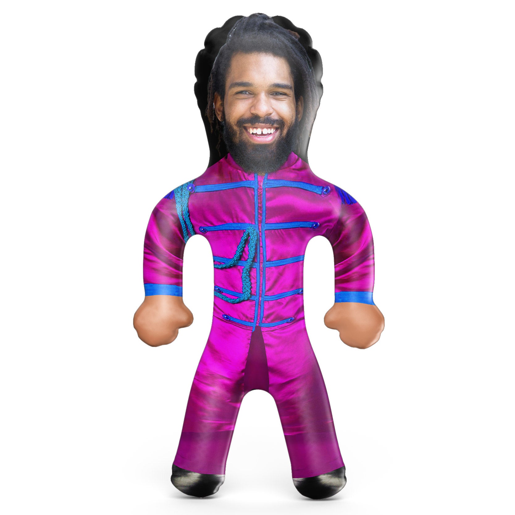 Rock Band Purple Blow Up Doll