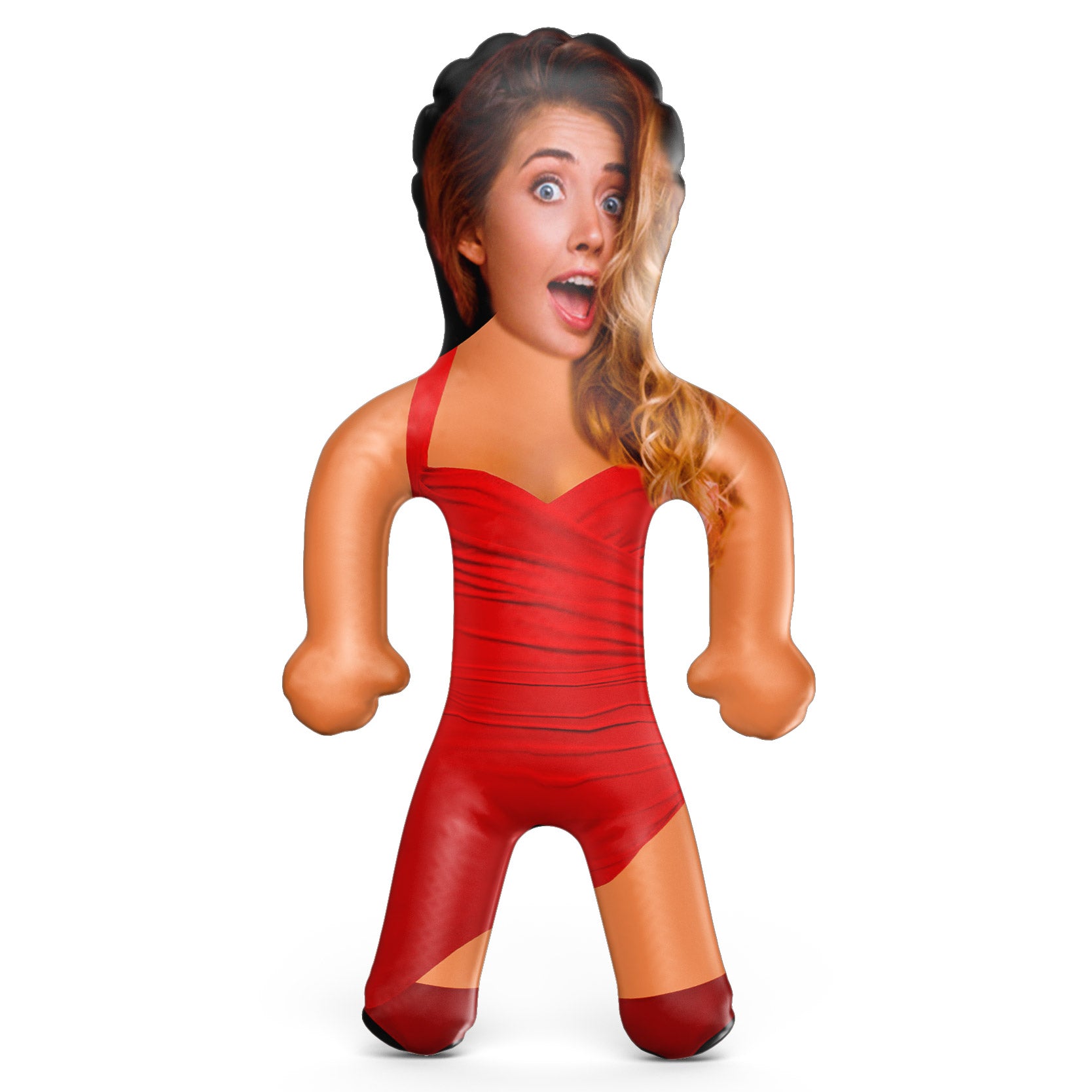 Red Dress Blow Up Doll