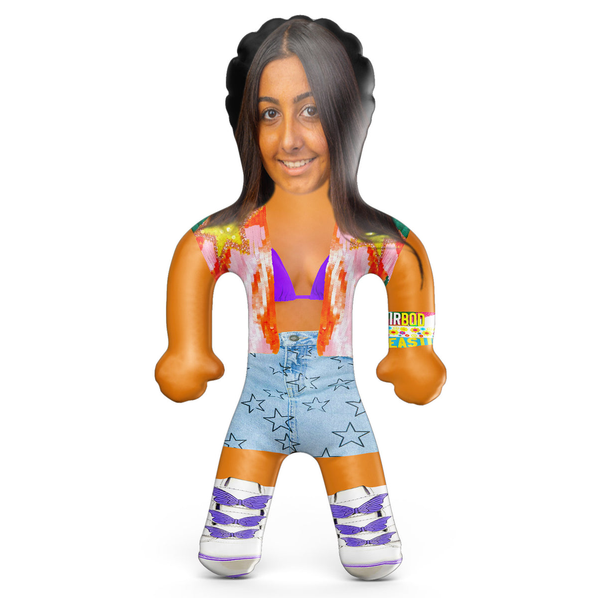 Star Girl Festival Outfit Blow Up Doll