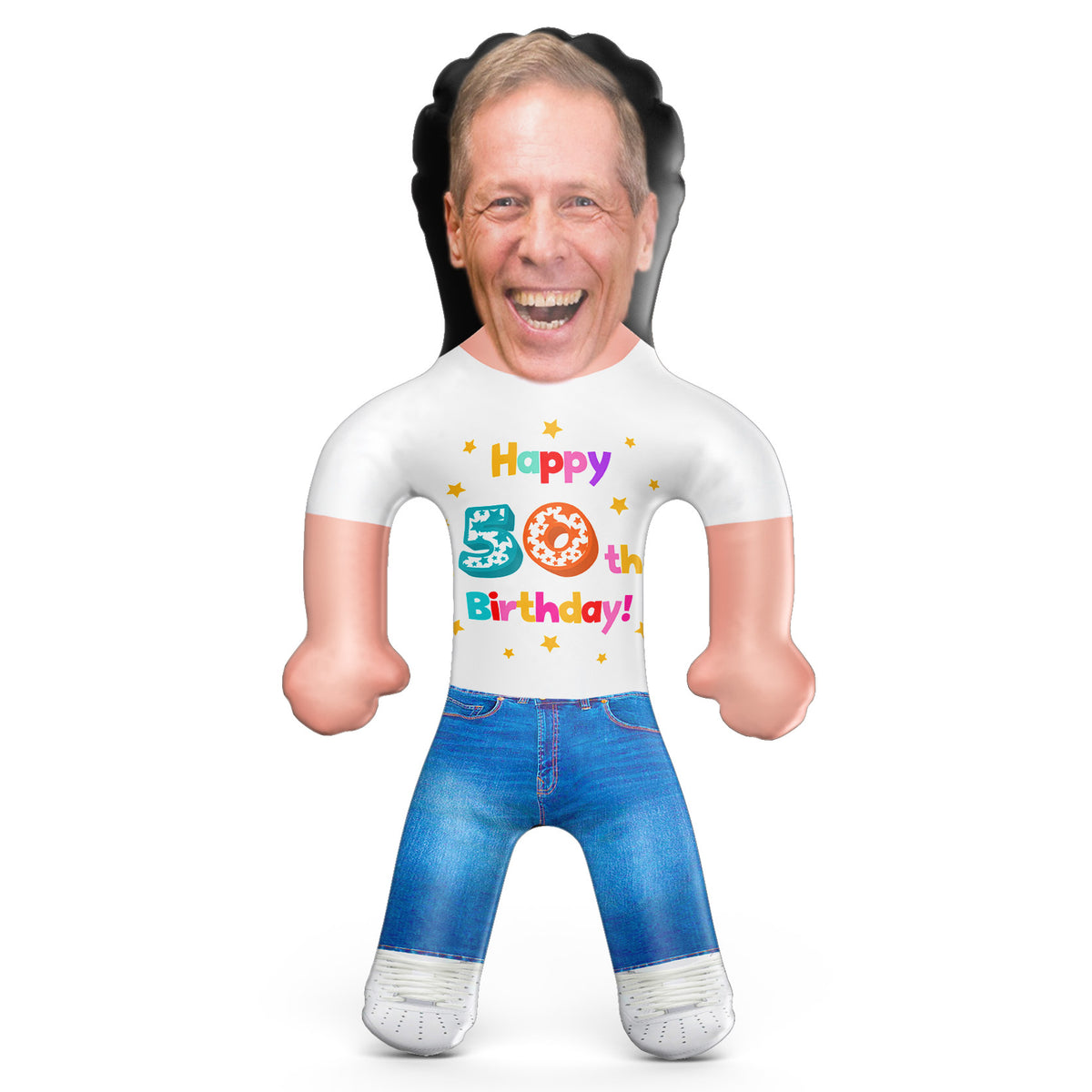 50th Birthday Blow Up Doll