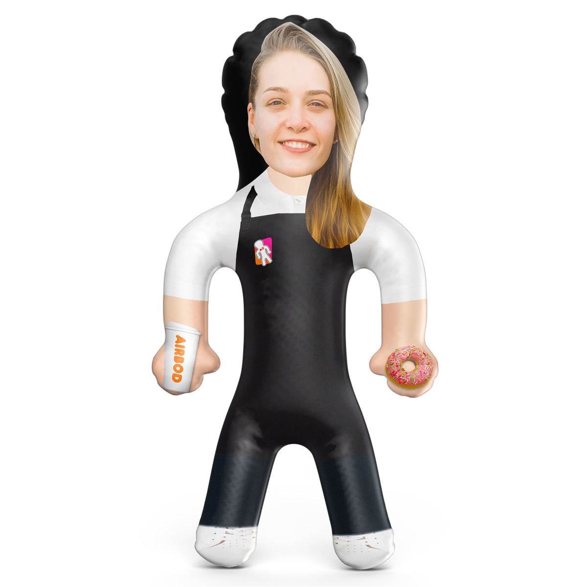 Dunk Your Donuts Blow Up Doll