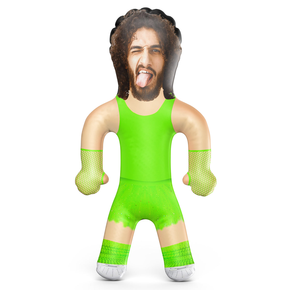 Party Green Neon Tutu Blow Up Doll