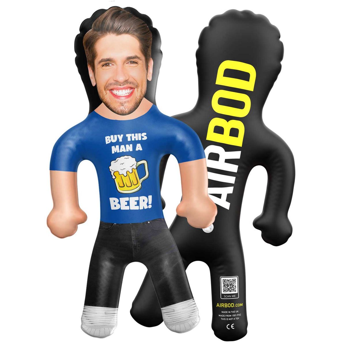 Buy This Man A Beer Blow Up Doll