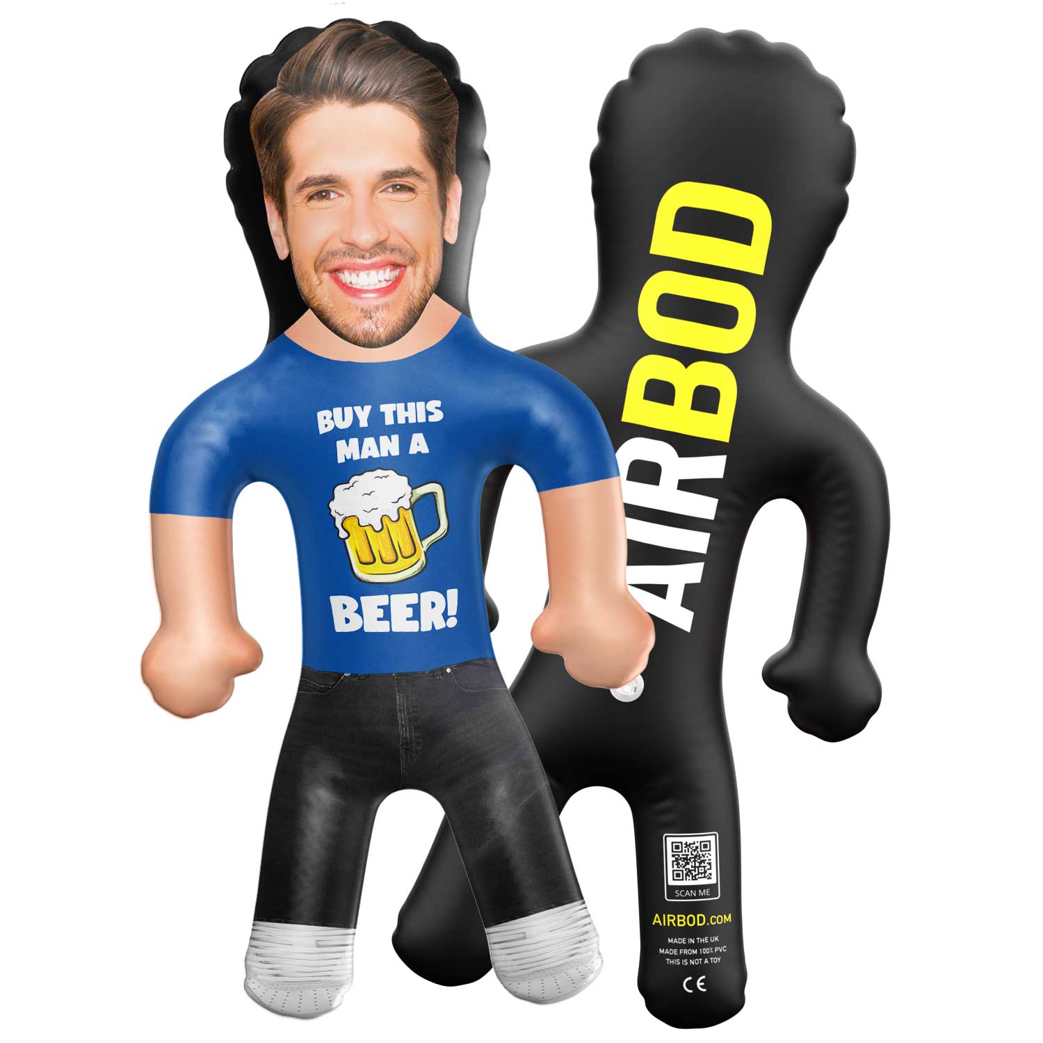 Buy This Man A Beer Blow Up Doll