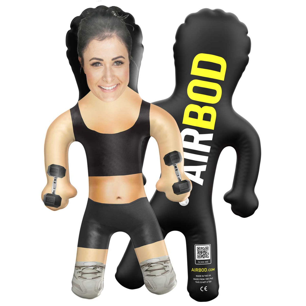 Muscle/gym female Blow Up Doll