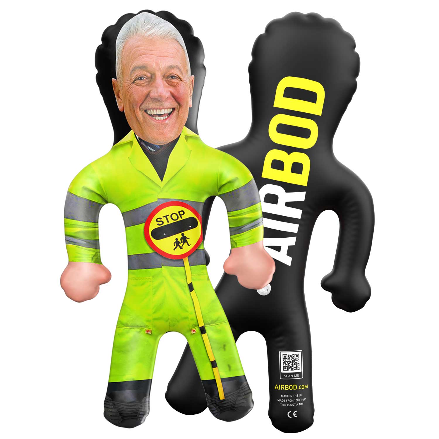 Lollipop Man Blow Up Doll