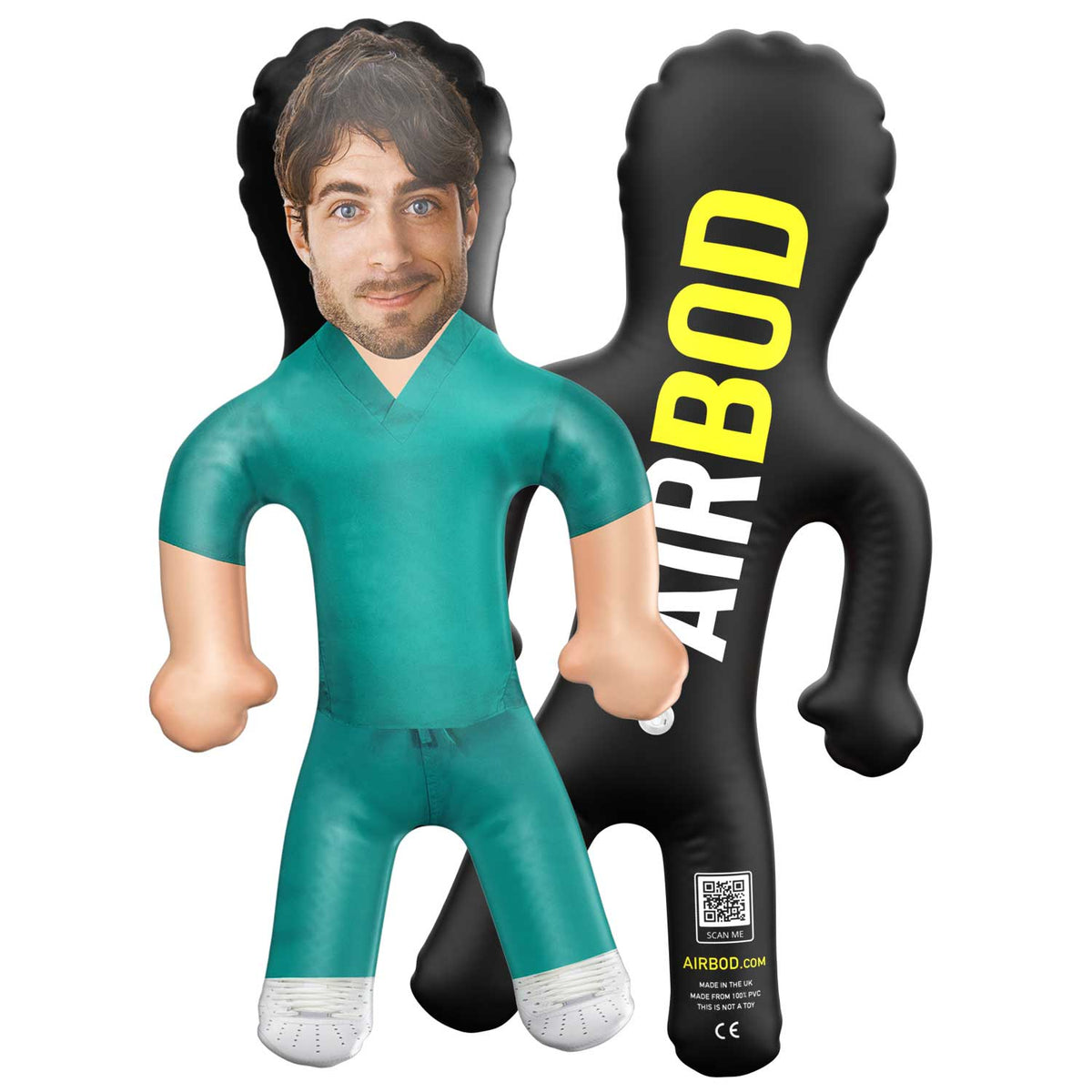 Scrubs - Jade Green Blow Up Doll