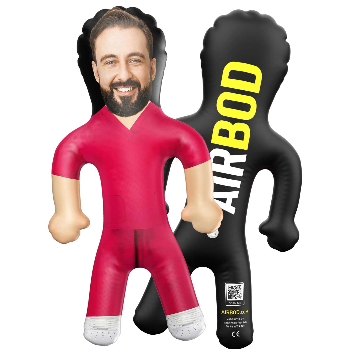 Scrubs - Red Blow Up Doll