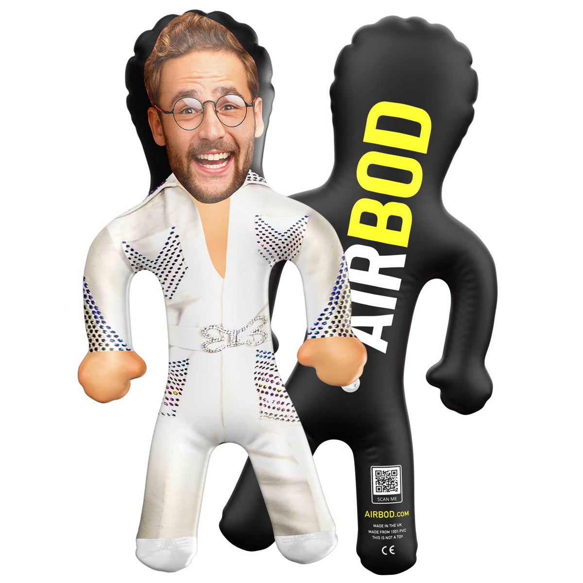 Elton White Outfit Blow Up Doll