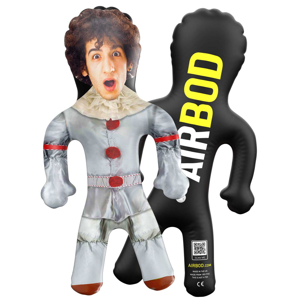 Clown Costume Blow Up Doll