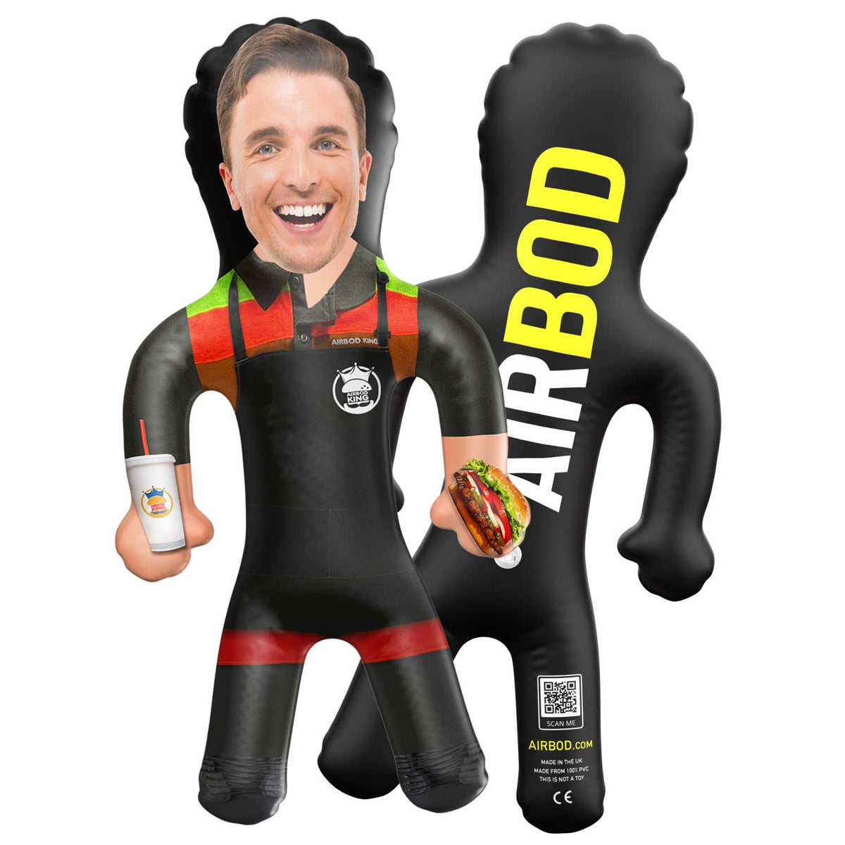 Burger Chief Blow Up Doll