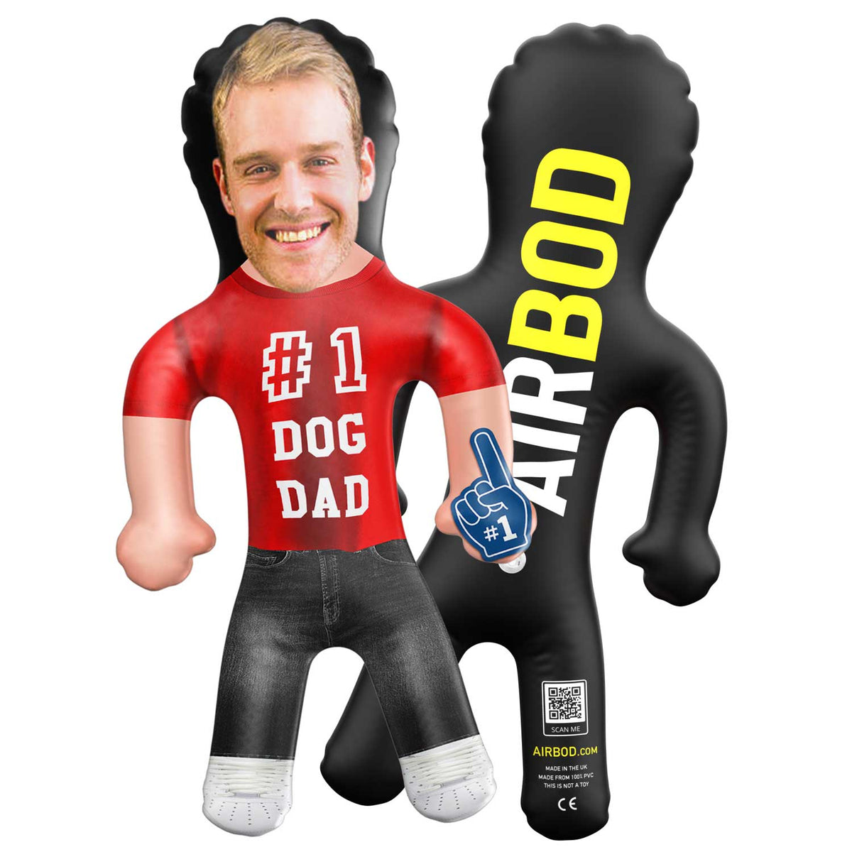 Dog Dad Blow Up Doll