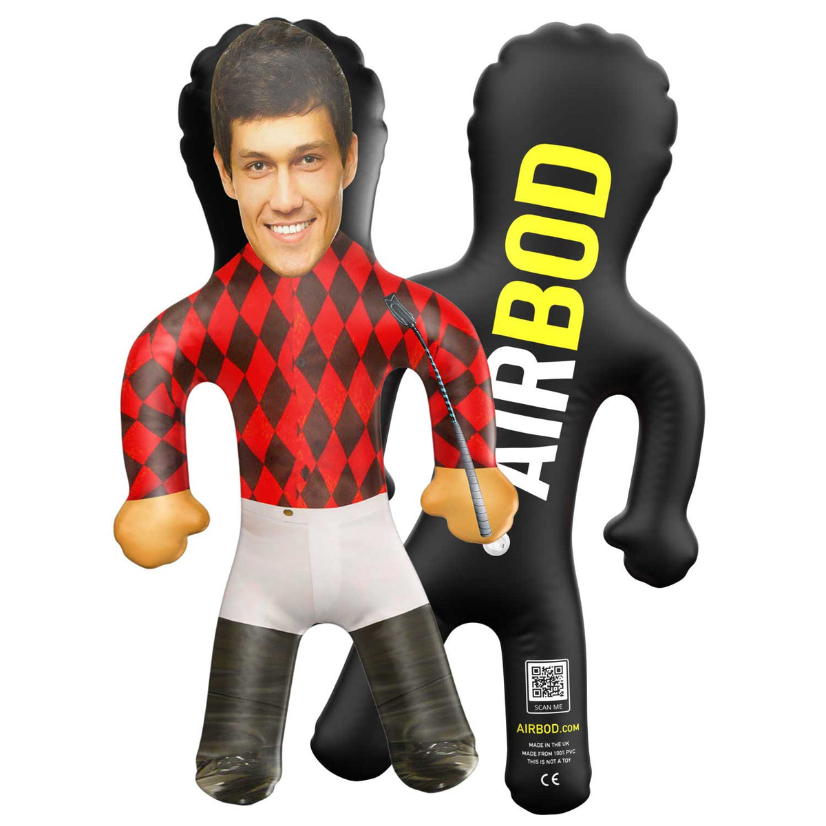 Horse Jockey Blow Up Doll