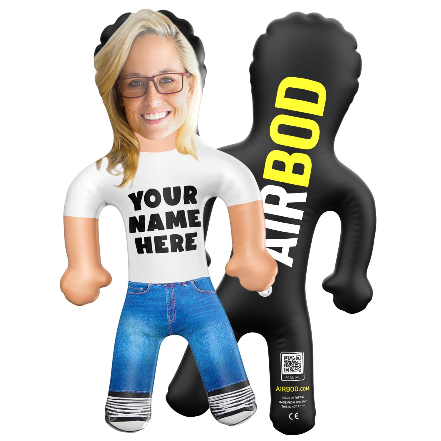 *Your Name* T-Shirt Blow Up Doll