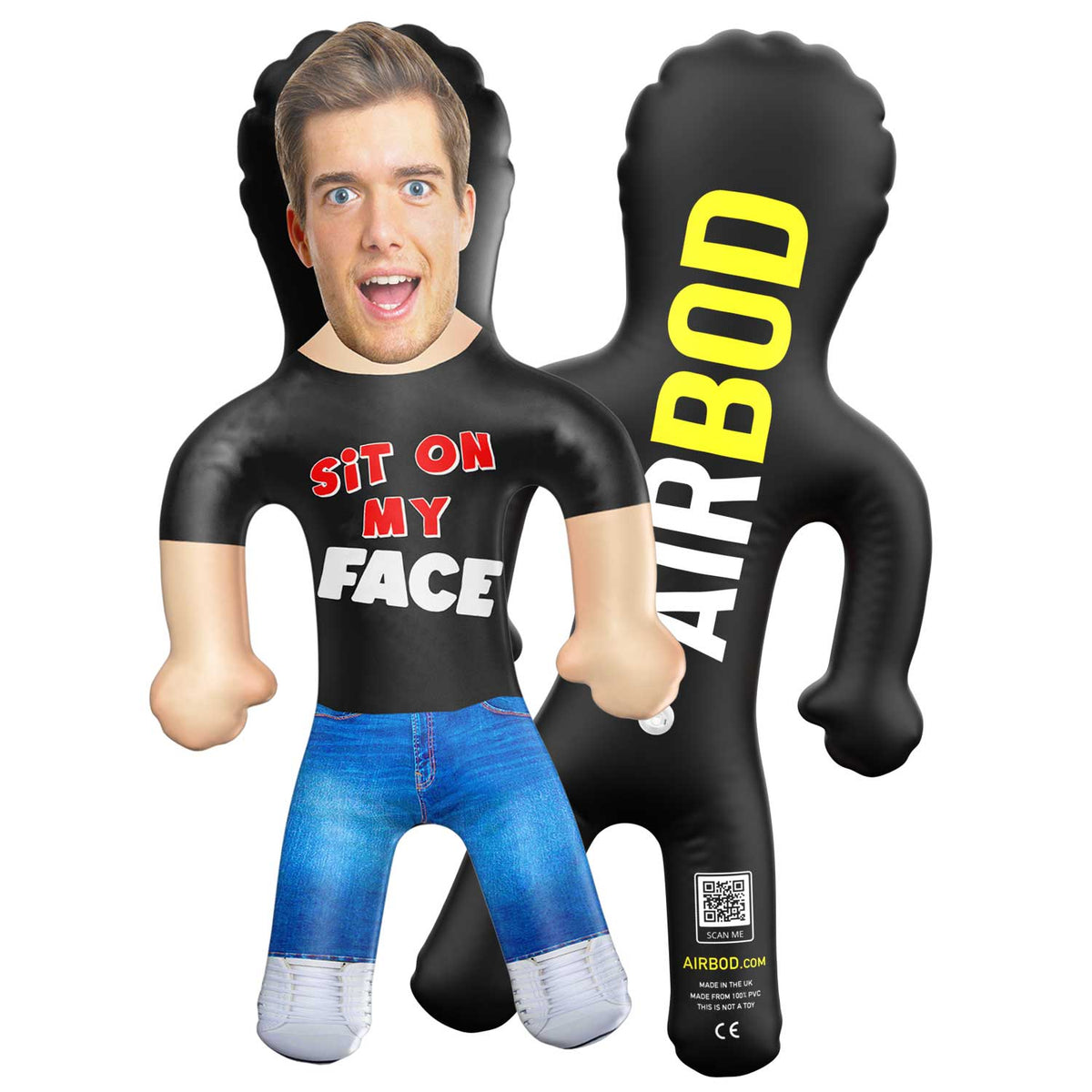 Sit On My Face Blow Up Doll